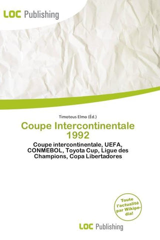 Coupe Intercontinentale 1992