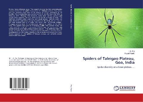 Spiders of Taleigao Plateau, Goa, India