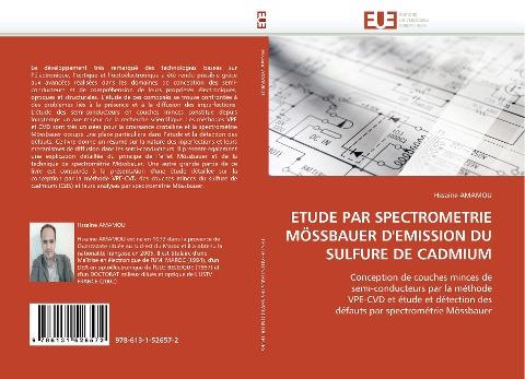 ETUDE PAR SPECTROMETRIE MÖSSBAUER D''EMISSION DU SULFURE DE CADMIUM