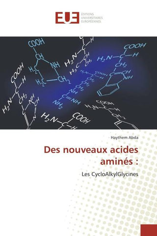 Des nouveaux acides aminés :