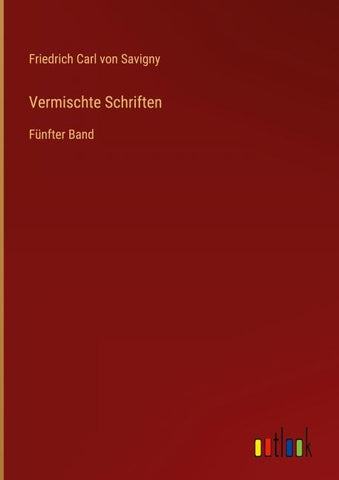 Vermischte Schriften