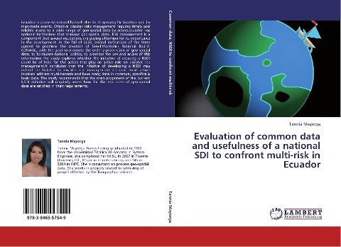 Evaluation of common data and usefulness of a national SDI to confront multi-risk in Ecuador
