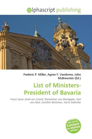 List of Ministers-President of Bavaria