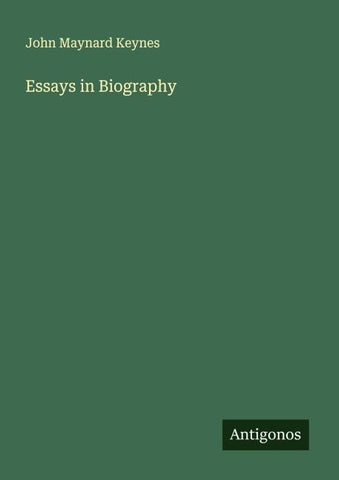 Essays in Biography