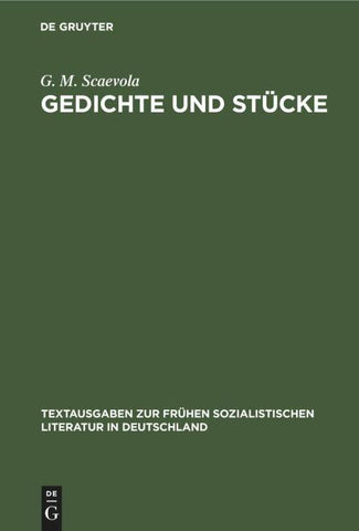 Gedichte und Stücke