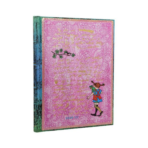 18-Monatskalender 2026-2027 Astrid Lindgren, Pippi Langstrumpf Ultra Vertikal