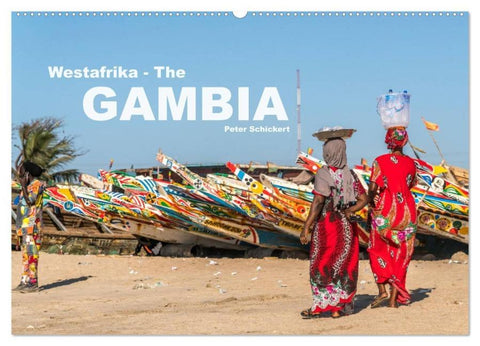 Westafrika - The Gambia (Wandkalender 2026 DIN A2 quer), CALVENDO Monatskalender