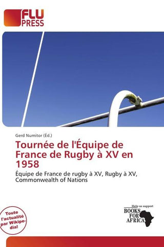 Tournée de l'Équipe de France de Rugby à XV en 1958