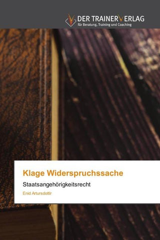 Klage Widerspruchssache