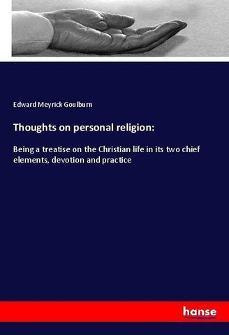 Thoughts on personal religion: