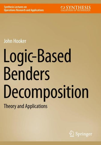 Logic-Based Benders Decomposition