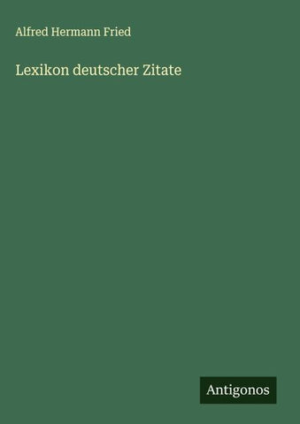 Lexikon deutscher Zitate