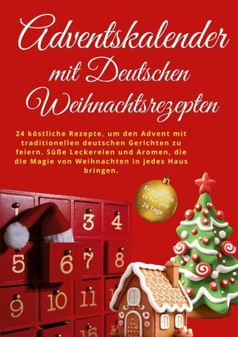 Adventskalender mit deutschen Weihnachtsrezepten