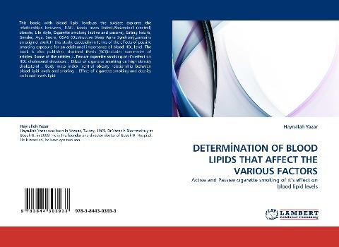 DETERM¿NATION OF BLOOD LIPIDS THAT AFFECT THE VARIOUS FACTORS