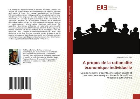A propos de la rationalité économique individuelle