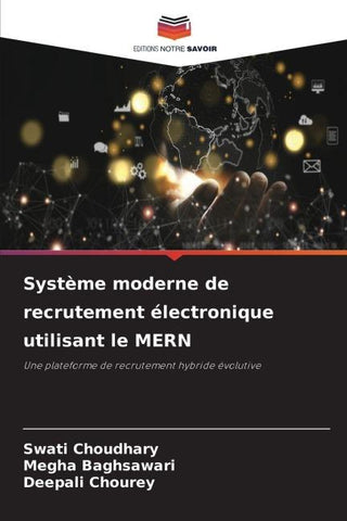 Système moderne de recrutement électronique utilisant le MERN