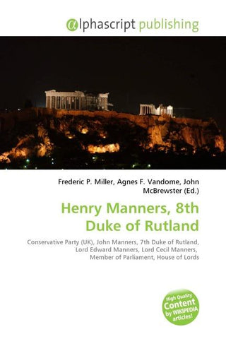 Henry Manners, 8th Duke of Rutland