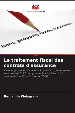 Le traitement fiscal des contrats d'assurance
