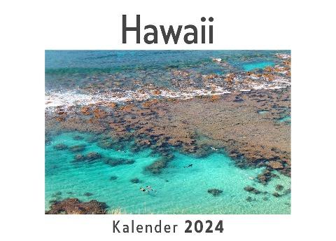 Hawaii (Wandkalender 2024, Kalender DIN A4 quer, Monatskalender im Querformat mit Kalendarium, Das perfekte Geschenk)