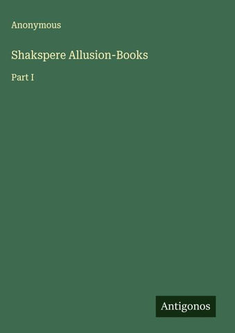 Shakspere Allusion-Books