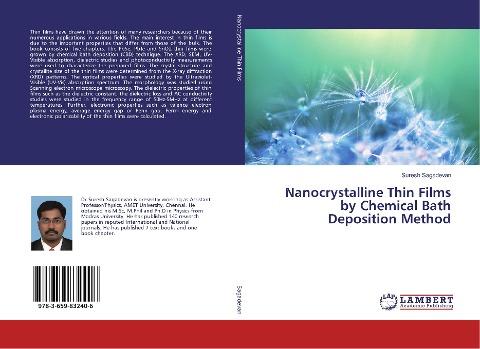 Nanocrystalline Thin Films by Chemical Bath Deposition Method