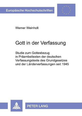 Gott in der Verfassung
