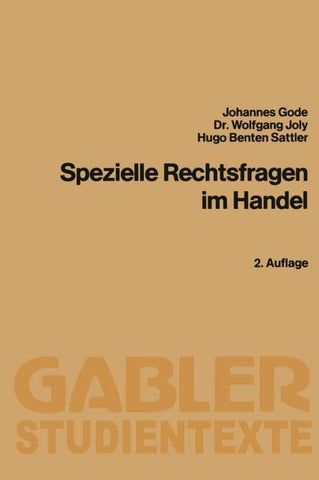 Spezielle Rechtsfragen im Handel