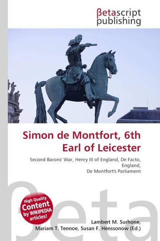 Simon de Montfort, 6th Earl of Leicester