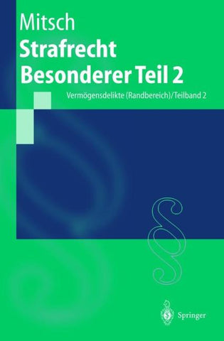 Strafrecht Besonderer Teil 2