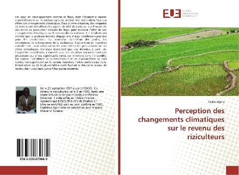 Perception des changements climatiques sur le revenu des riziculteurs