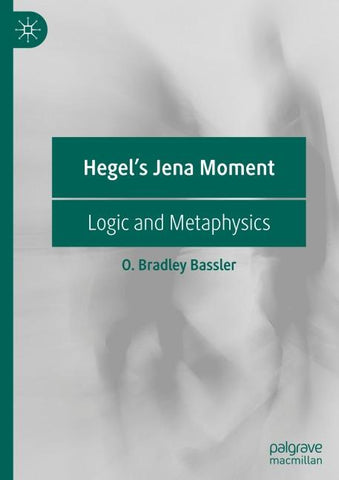 Hegel's Jena Moment