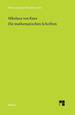 Die mathematischen Schriften