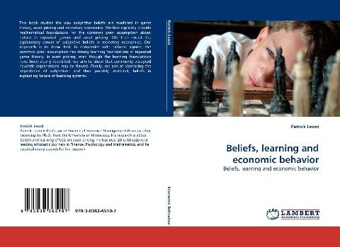 Beliefs, learning and economic behavior