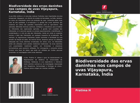 Biodiversidade das ervas daninhas nos campos de uvas Vijayapura, Karnataka, Índia