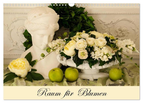 Raum für Blumen (Wandkalender 2026 DIN A3 quer), CALVENDO Monatskalender