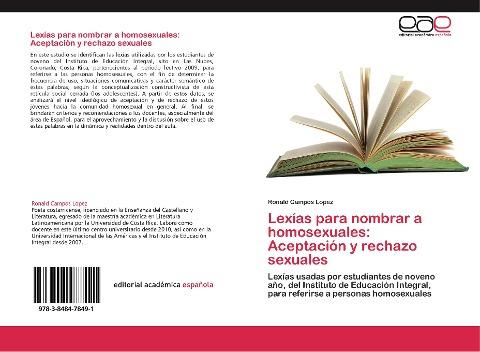 Lexías para nombrar a homosexuales: Aceptación y rechazo sexuales