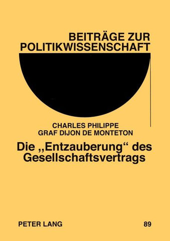 Die «Entzauberung» des Gesellschaftsvertrags