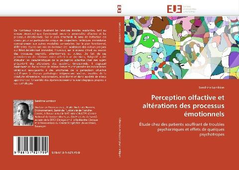 Perception olfactive et altérations des processus émotionnels
