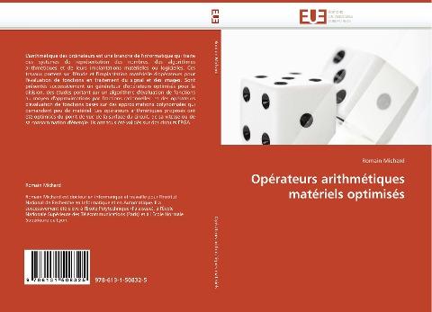 Opérateurs arithmétiques matériels optimisés