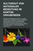 Kulturgut von nationaler Bedeutung im Kanton Graubünden