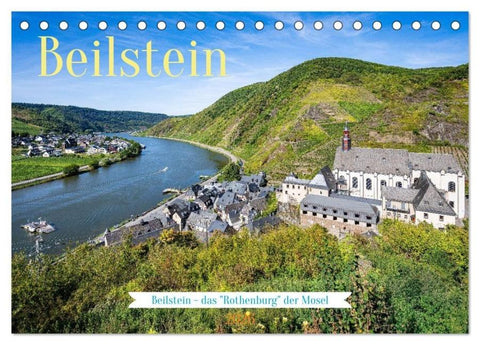 Beilstein - das "Rothenburg" der Mosel (Tischkalender 2026 DIN A5 quer), CALVENDO Monatskalender