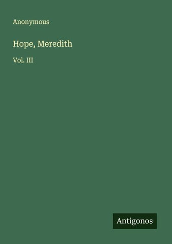 Hope, Meredith
