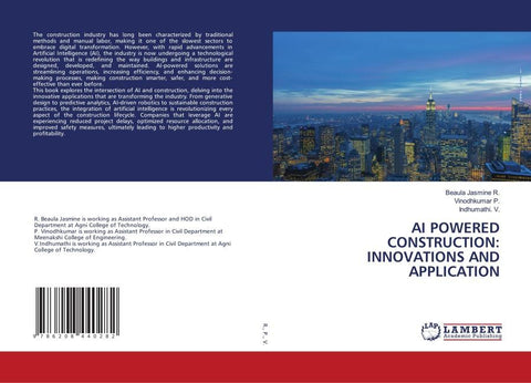 AI POWERED CONSTRUCTION: INNOVATIONS AND APPLICATION