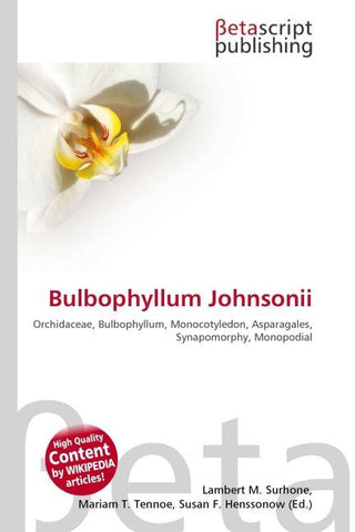 Bulbophyllum Johnsonii