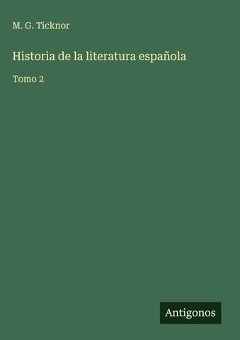 Historia de la literatura española
