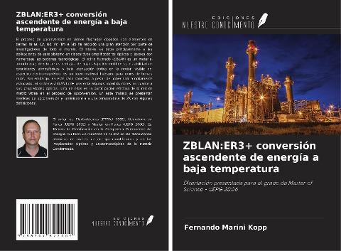 ZBLAN:ER3+ conversión ascendente de energía a baja temperatura