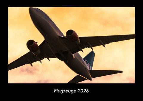 Flugzeuge 2026 Fotokalender DIN A3