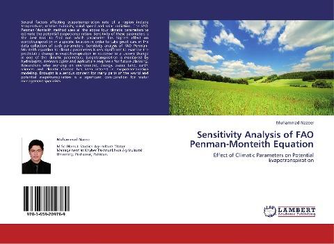 Sensitivity Analysis of FAO Penman-Monteith Equation