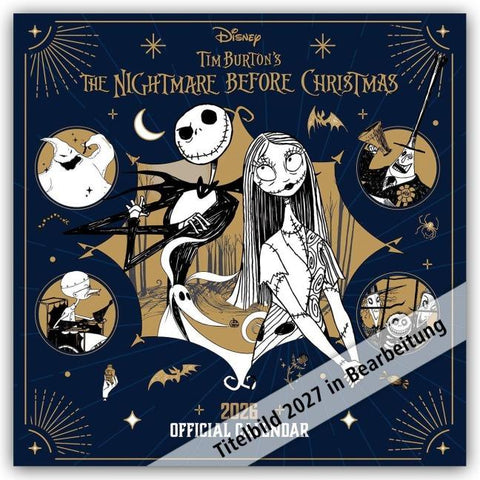 Tim Burton's The Nightmare before Christmas – Offizieller Kalender 2026