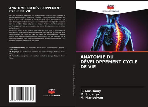 ANATOMIE DU DÉVELOPPEMENT CYCLE DE VIE